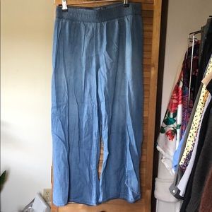 Chambray culottes